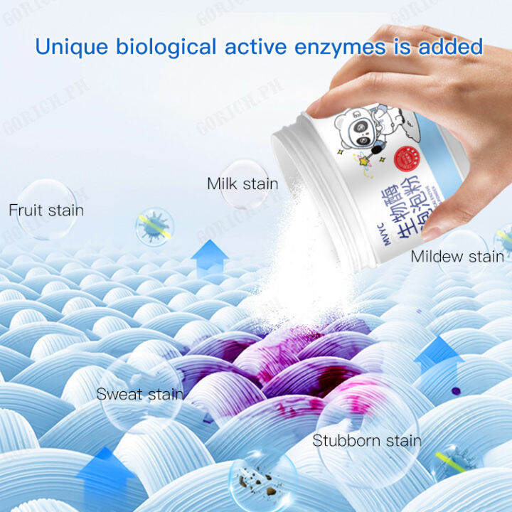 liaolang Biological Enzyme Washing Powder Oxygen Bubble Powder for