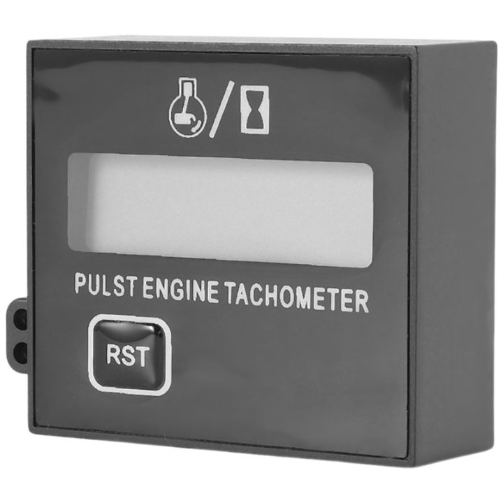 new-gasoline-digital-engine-tachometer-inductive-pulse-tachometer-waterproof-with-battery-for-chain-saw-mower-2-4-stroke