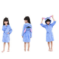 Kids Hooded New Winter Flannel Soft Warm Unicorn Bathrobes Children Sleepwear Towel Bathrobe Unicorn Robes Towel Bathrobes