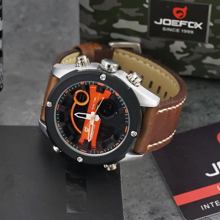 Joefox Waterproof Dual Time Unisex WatchJfx1706 Lazada PH