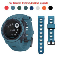 Strap For Garmin Instinct 2 Watch band Sports Silicone Replacement Wristband Bracelet Quick Installation Smart Sport Accessories Printing Stamping