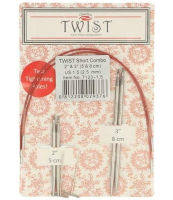 ChiaoGoo TWIST Shorties Combo Packs US-1.5 (2.50 mm)