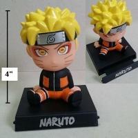 model mobile stand โมเดล ตุ๊กตาหัวโยก หัวโยกสปริง แท่นวางมือถือ / นามบัตร ลาย นารูโตะ naruto