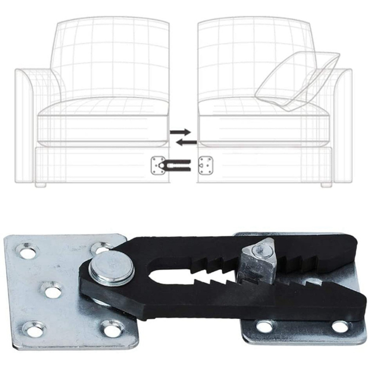 sectional-couch-connector-8-pcs-metal-sofa-joint-snap-alligator-style-sectional-couch-connector