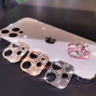 Camera Lens Protector For iPhone 14 13 12 11 Pro Max Hollow Glitter Rhinestones Camera Protector For iphone 13 14 12 13 11Mini