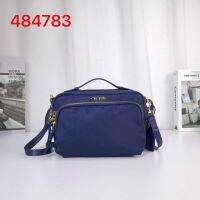 ▽ TUMI the new 484783 ms leisure fashion super lig ht กระเป๋าสะพายไหล่ไนลอนกันน้ำ aslant bag