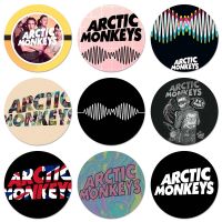 58mm ARCTIC MONKEYS Icons Pins Badge Decoration Brooches Metal Badges For Clothes Backpack Decoration Fashion Brooches Pins