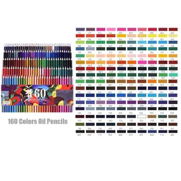 48/72/120/160 color professional oil paint color pencil set artist