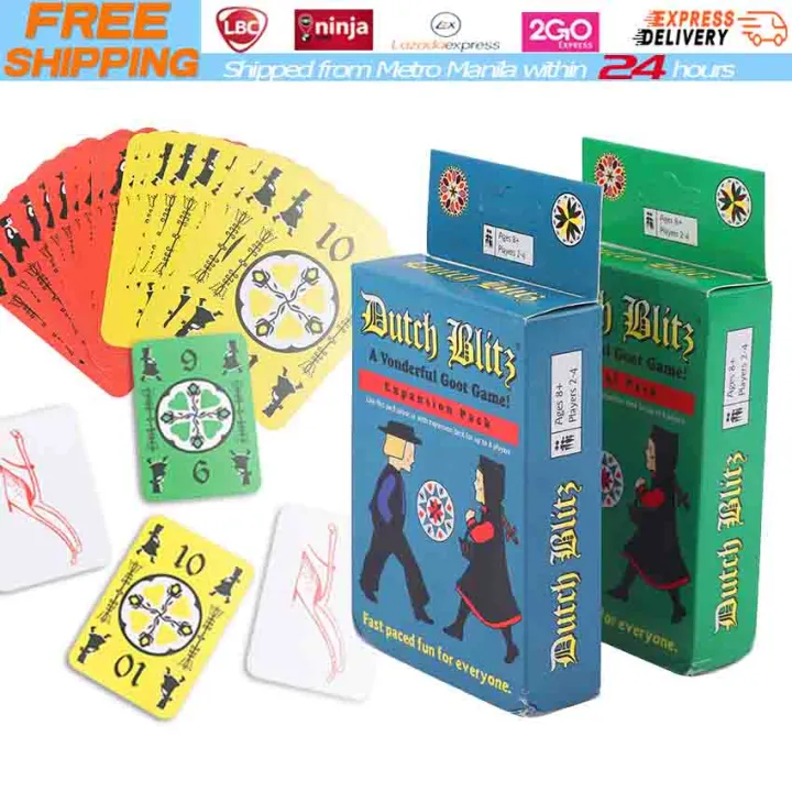Dutch Blitz Original and Expansion Pack Set Card Game Family Game Toy Gift DutchBlitzCard