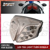 LED Tail Light Turn Signals For SUZUKI SV650 2018-2022 GSXR 600 750 1000 09-21 Motorcycle Integrated Brake Blinker Taillight