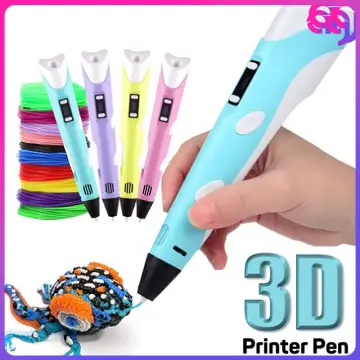 DIY 3D Printing Pen Drawing 3D Pens Educational Toy With LCD Screen PLA  Filament Pen for Children Gift DIY Drawing Printing Pen