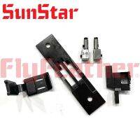 SUNSTAR เกจ KM-797-7S เย็บผ้า ASSY แผ่นเข็มกดเท้าให้อาหารสุนัขตัวยึดแบบเข็ม3/8 KM-797BL-7S KM-E7972-7K ชิ้นส่วนเครื่องเย็บผ้า KM-1790BL-7และ Ac