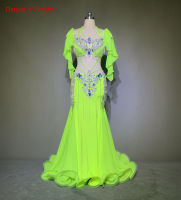 Belly Dance Professional Comititon Clothes Suit For Women Bellydancing Stage Wear Suit High-End Custom Oriental Dance Outfit...