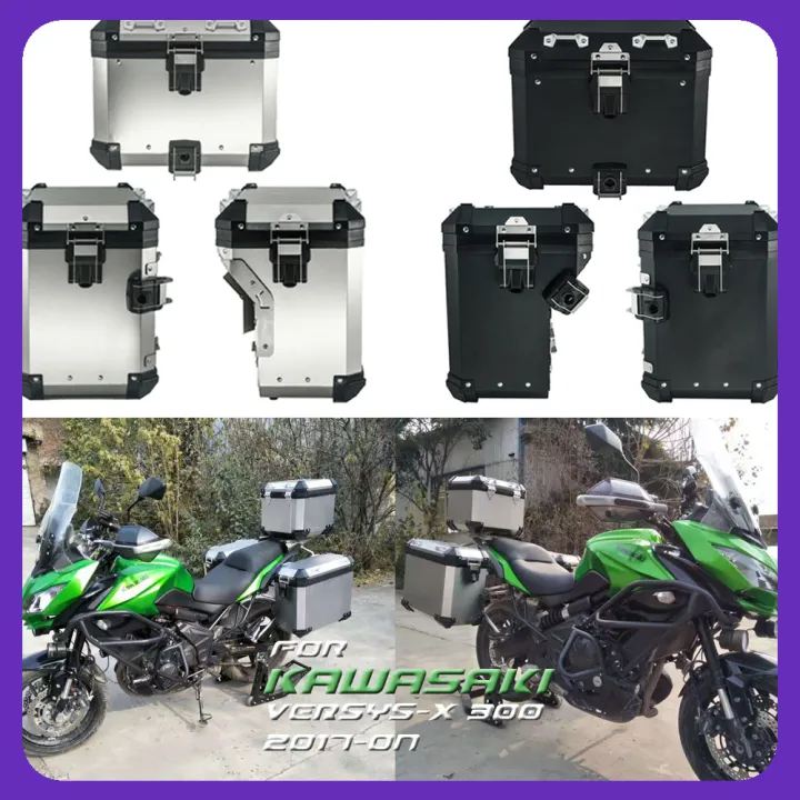 For KAWASAKI VERSYS 300X X300 2017-On Motorcycle Panniers Top Case ...