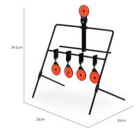 เป้าปืนซ้อมมือแบบตั้งเองได้ งานนำเข้าเกรด A ทำจากเหล็กเนื้อหนาพิเศษ ใช้ได้ทั้งบีบีกัน และปืนลมแรงดันสูง