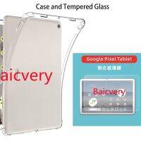 Shock Proof Casing for Google Tablet 11 inch Soft TPU Silicone Cover and Tempered Glass Screen Film