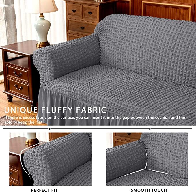 familiars-ผ้าคลุมโซฟา-1-2-3-4-ที่นั่ง-ปลอกหุ้มโซฟาสไตล์กระโปรง-ตัวป้องกันโซฟา-seersucker-sofa-cover