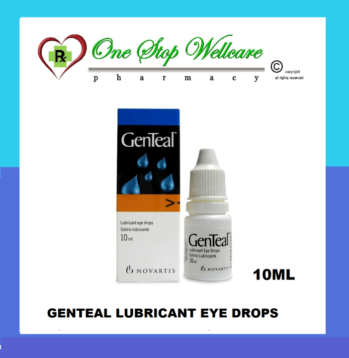 GENTEAL LUBRICANT EYE DROPS 10ML (EXP12/2023) Lazada