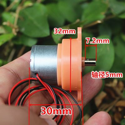 DC 3V-12V 5V 3RPM Slow Speed Micro 310 Gearbox Gear Reduction Motor For Stage Lights Hobby Toy Car Boat Model Electric Motors