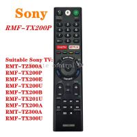 RMF-TX200P รีโมตคอนล สําหรับ RMT-TZ300A RMF-TX200P RMF-TX200E RMF-TX200U RMF-TX200B RMF-TX200P พร้อมบลูทูธเสียง หรือ 4K VIA Android สําหรับทีวี RMF-TX300P RMF-TX500E RMF-TX600E