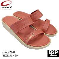 gambol รุ่น GW 42141 สีอิฐ ผลิตจาก GBOLD Technology™ คุณภาพมาตรฐานของแกมโบล นุ่ม เบา สบายเท้า ของแท้ 100%