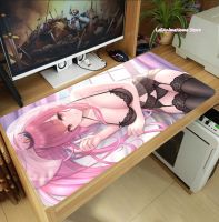 【DT】Anime Hololive VTuber Mori Calliope Cartoon Mouse Pad Thicken Laptop Gaming Mice Mat Table Keyboard Mat Playmat Cosplay Gifts hot