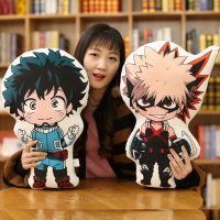 My Hero Academia Stuffed Doll Anime Bakugou Katsuki Todoroki Shoto Midoriya Izuku Bolster Plush Pillow Creative Gift For Kid