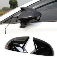 For MG 4 MG4 EV Mulan 2023 Car Side Rear View Mirror Cover Trim Protector Decoration Replacement Black