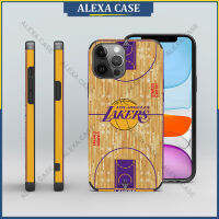 La Lakers Field เคสโทรศัพท์สำหรับ iPhone 14 Pro Max / iPhone 13 Pro Max / iPhone 12 Pro Max / iPhone 11 Pro Max / XS Max / iPhone 8 Plus / iPhone 7 plus ฝาครอบเคสป้องกันหนังแกะป้องกันการตก 7J7ZJ4