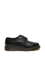 รองเท้าคัดชูหนังแท้ สีดำ Dr. Martens 22210001 รุ่น 3989 YELLOW STITCH SMOOTH LEATHER BROGUE SHOES - BLACK