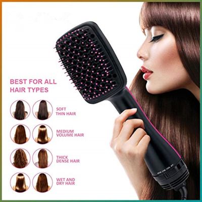 ❈❧ Hair Dryer Brush One Step Hair Blower Brush Electric Hot Air Brush Travel Blow Dryer Comb Professional Hairdryer Hairbrush