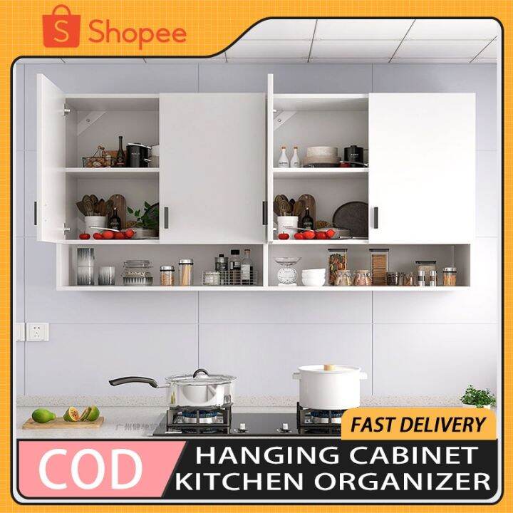 【COD/READY】 Hanging Kitchen Wall Cupboard for Lazada PH
