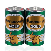 ถ่าน Panasonic GOLD D (ก้อนใหญ่สีเขียว) (x2)