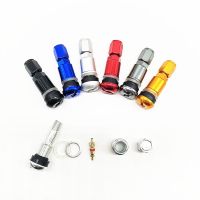 4pcs Aluminum Tire Valves Round flat bottom TPMS Tyre Valve For Passenger CarsTR525 Fitting Most Cars