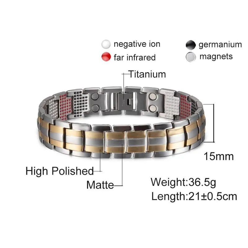 Magnetic Bracelet Women Energy Health Therapy  Bio Energy Magnetic Bracelet  Women  Bracelets  Aliexpress