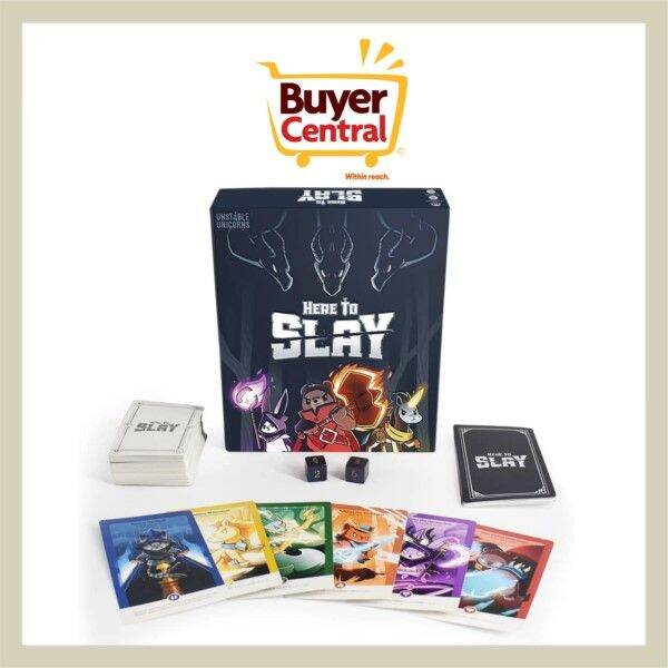 Buyer Central Here to Slay Strategic Role Playing Card Games for Kids