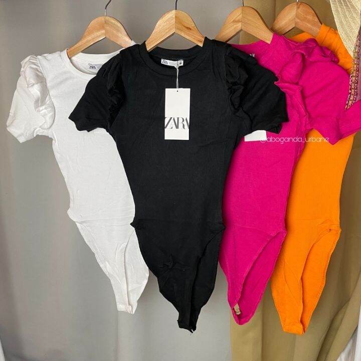 Zara Ruffled Bodysuit Lazada Ph