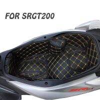 เบาะรองกล่องกระเป๋าเดินทางสำหรับ Aprilia SRGT200 SGRT 200อุปกรณ์เสริมรถจักรยานยนต์เบาะท้ายด้านหลังเบาะรองนั่งถังที่เก็บ