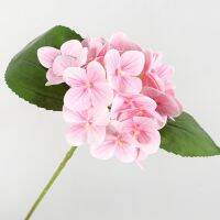 【DT】 hot  Garden Decor 3D Printing Simulation Hydrangeas Branches Fake Flower Party Wedding Decoration Artificial Hydrangea Flowers Plant