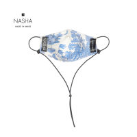 [ NASHA MADE IN MARS ] Cover Mask | Blue willow หน้ากากผ้าลายจีนสีฟ้า