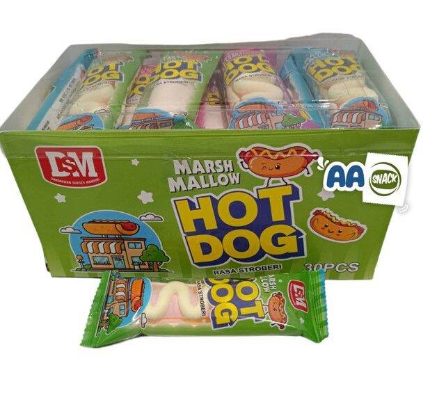 DSM MARSHMALLOW HOT DOG ISI 30 Lazada Indonesia