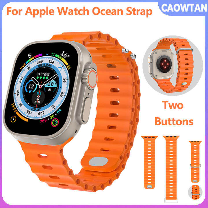 ocean-สำหรับ-apple-watch-สาย49มม-44มม-40มม-45มม-41มม-42-38-40-44-45มม-สร้อยข้อมือซิลิโคน-i-นาฬิกา-series-7-6-3-se-ultra-8