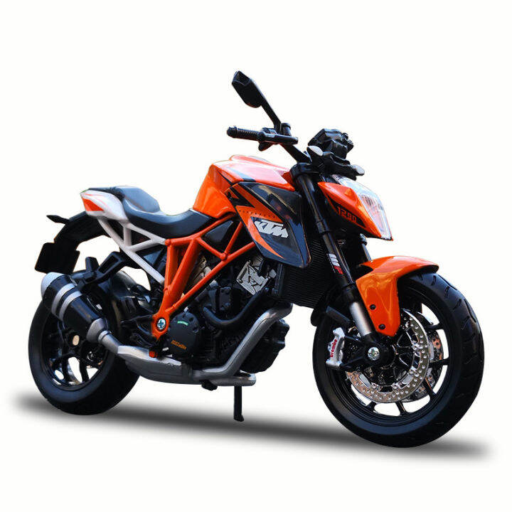 maisto-112-ktm-1290-super-duke-r-รถจักรยานยนต์รุ่นของเล่นคอลเลกชัน-autobike-shork-absorber-off-road-autocycle-ของเล่นรถ