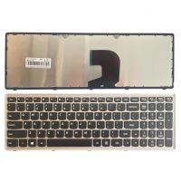 New US keyboard for Lenovo Ideapad Z500 Z500A Z500 Z500G P500 US laptop keyboard with silver frame without backlight