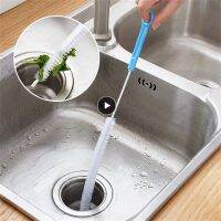 【hot】 Wseer Hair Cleaner Sink Face Extended Cleaning Freely Bendable Household Pipe Dredging Tools 71cm