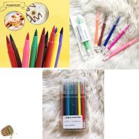 SHA6844204 2PCS 10สี ปากกาหมึกที่กินได้ พลาสติกทำจากพลาสติก ฟองดองวาดบิสกิต ปากกาเม็ดสี สร้างสรรค์และสร้างสรรค์ ปากกาสีผสมอาหาร เครื่องใช้ในครัว