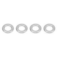 M5x10mm Stainless Steel Round Flat Washer for Bolt Screw 100Pcs