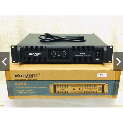 KONZERT K650 PROFESSIONAL POWER AMPLIFIER Lazada PH