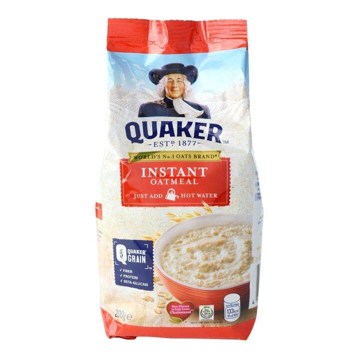 Quaker Instant Oatmeal [200 g] Quaker Instant Oatmeal [200 g] Lazada