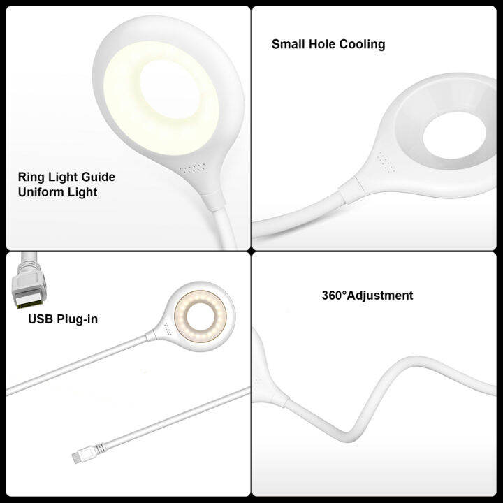 ร้อน-usb-หนังสือไฟแบบพกพา-led-ไฟกลางคืนที่มีความยืดหยุ่นโคมไฟตั้งโต๊ะแสงสำหรับแล็ปท็อปแป้นพิมพ์พีซีคอมพิวเตอร์นักเรียนการศึกษาโคมไฟอ่านหนังสือ